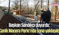 Başkan Sandıkçı duyurdu: Canik Macera Parkı’nda sona yaklaşıldı