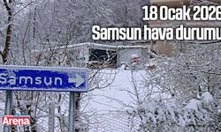 18 Ocak 2026 Samsun hava durumu