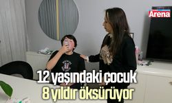 12 yaşındaki çocuk 8 yıldır öksürüyor