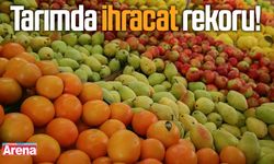 Tarımda ihracat rekoru!