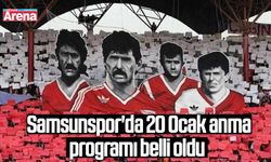 Samsunspor'da 20 Ocak anma programı belli oldu!