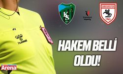 Samsunspor - Kocaelispor maçının hakemi belli oldu