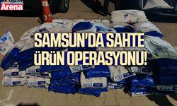 Samsun'da sahte ürün operasyonu!