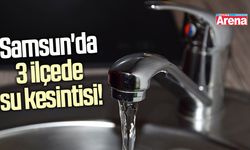 Samsun'da su kesintisi