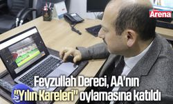 Feyzullah Dereci, AA'nın "Yılın Kareleri" oylamasına katıldı