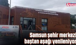 Samsun şehir merkezi baştan aşağı yenileniyor