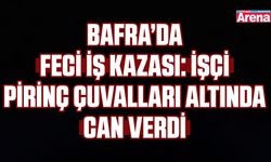 Samsun'da feci iş kazası: 1 kişi öldü