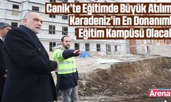 Canik'te dev eğitim kampüsü yükseliyor