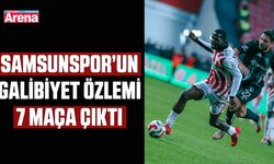 Samsunspor’un galibiyet özlemi 7 maça çıktı
