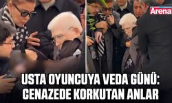 Usta oyuncuya veda günü: Cenazede korkutan anlar