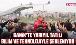 Canik’te yarıyıl tatili bilim ve teknolojiyle şenleniyor