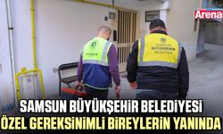 Büyükşehir Belediyesi özel gereksinimli bireylerin yanında