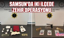 Samsun'da iki ilçede zehir operasyonu