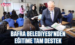 Bafra Belediyesi'nden eğitime tam destek