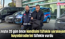 Samsun'da enişte, 20 gün önce kendini vuran kayınbiraderini yaraladı