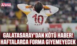 Galatasaray'dan kötü haber! Haftalarca forma giyemeyecek