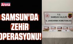 Samsun'da zehir operasyonu!