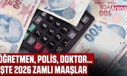 Öğretmen, Polis, Doktor… işte 2026 zamlı maaşlar