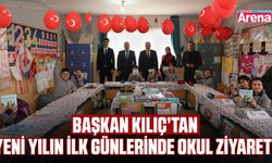 Başkan Kılıç’tan yeni yılın ilk günlerinde okul ziyareti