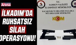 İlkadım’da ruhsatsız silah operasyonu!