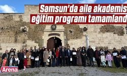 Samsun'da aile akademisi eğitim programı tamamlandı