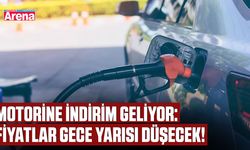 Motorine indirim geliyor: Fiyatlar gece yarısı düşecek!
