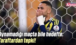 Oynamadığı maçta bile hedefte: Taraftardan tepki!