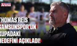 Thomas Reis Samsunspor'un kupadaki hedefini açıkladı!