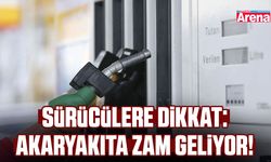 Sürücülere dikkat: Akaryakıta zam geliyor!