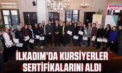 İlkadım’da kursiyerler sertifikalarını aldı