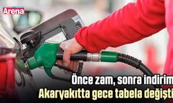 Önce zam, sonra indirim: Akaryakıtta gece tabela değişti!
