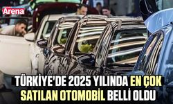 Türkiye'de 2025 yılında en çok satılan otomobil belli oldu
