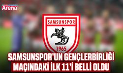 Samsunspor’un Gençlerbirliği maçındaki ilk 11’i belli oldu