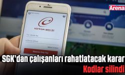 SGK’dan çalışanları rahatlatacak karar: Kodlar silindi!
