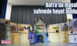 Bafra'da masal sahnede hayat buldu