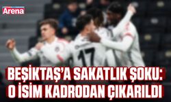 Beşiktaş’a sakatlık şoku: O isim kadrodan çıkarıldı