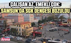 Samsun alarmda! Her 100 çalışana 85 emekli düşüyor