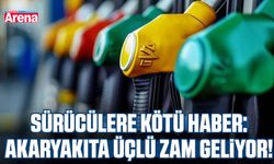 Sürücülere kötü haber: Akaryakıta üçlü zam geliyor!