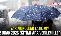 Yarın okullar tatil mi? 2 Ocak 2026 eğitime ara verilen iller