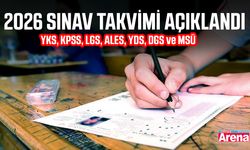 2026 sınav takvimi açıklandı