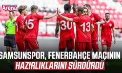 Samsunspor, Fenerbahçe maçının hazırlıklarını sürdürdü