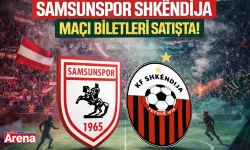 Samsunspor Shkendija maçı biletleri satışta!