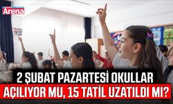 2 şubat pazartesi okullar açılıyor mu, 15 tatil uzatıldı mı?