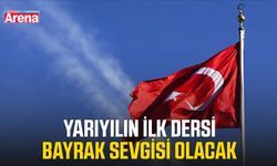 Yarıyılın ilk dersi bayrak sevgisi olacak