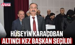 Hüseyin Karaçoban altıncı kez başkan seçildi