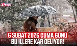 6 Şubat 2026 Cuma günü bu illere kar geliyor!