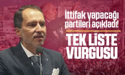 Fatih Erbakan ittifak yapacağı partileri açıkladı