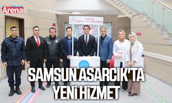 Samsun Asarcık'ta yeni hizmet