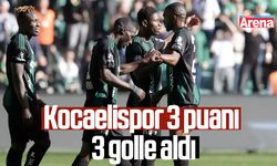 Kocaelispor 3 puanı 3 golle aldı