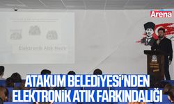 Atakum Belediyesi'nden elektronik atık farkındalığı